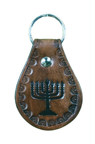 Judaica - Menorah Key Chain